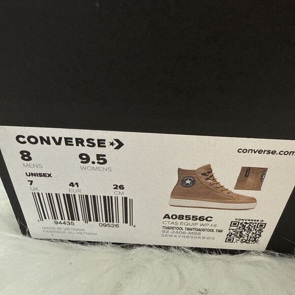 Men's Converse Chuck Taylor All Star Size US 8 Equip Waterproof Boot A08556C - Picture 16 of 16